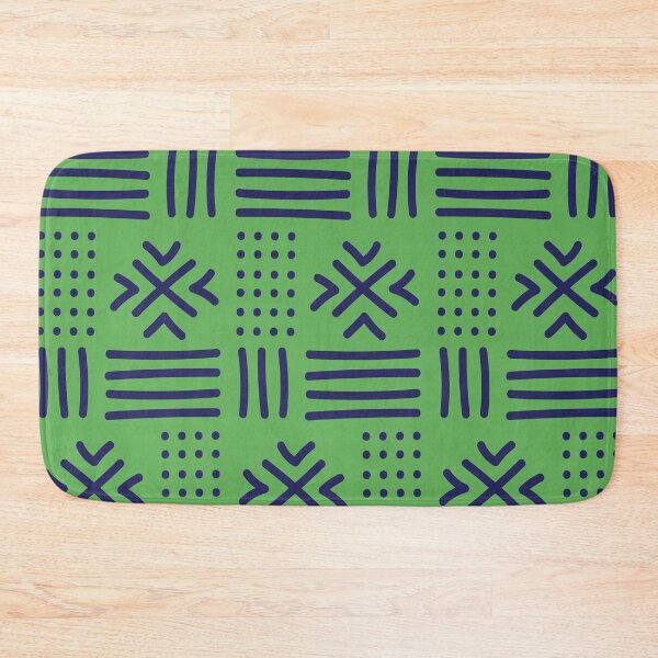 Item preview, African textile pattern - Green Bogolan designed and sold by Wolagno.
