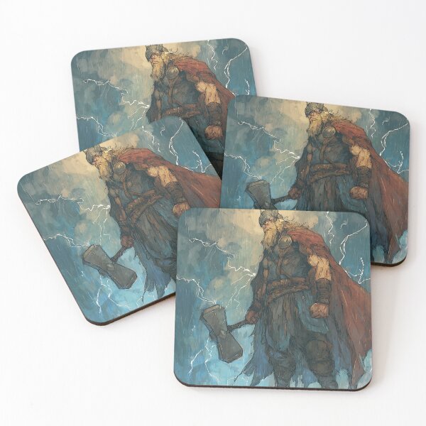 Item preview, Norse Mythology: Thunder God Thor designed and sold by bapupa.