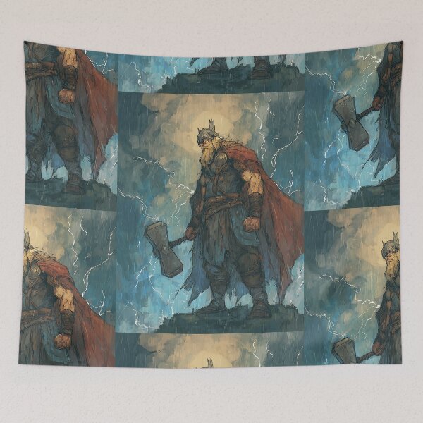 Item preview, Norse Mythology: Thunder God Thor designed and sold by bapupa.