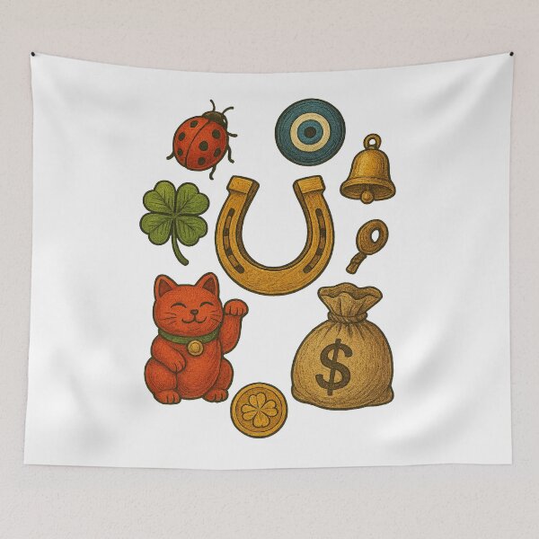 Item preview, Celestial Lucky Charms of Fortune designed and sold by HiteshArt111.