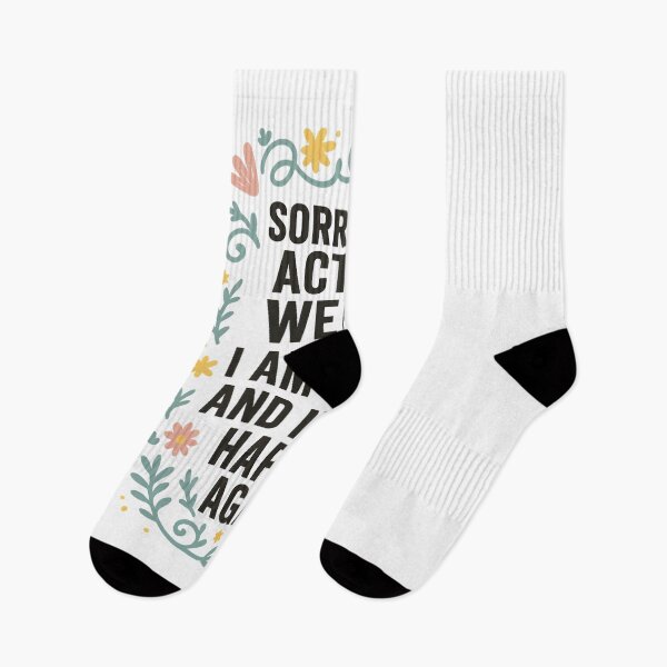Item preview, Sorry for Acting Weird I Am Weird and It Will Happen Again designed and sold by hemagamo.