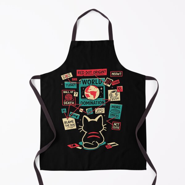 Item preview, Cat Master Plan - Evil Kitten designed and sold by Snouleaf.