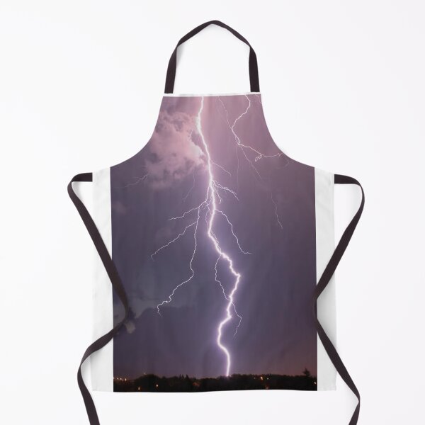 Item preview, Lightning Strike View Photographic Print designed and sold by Mother-Nature65.