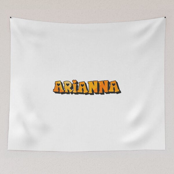 Aperçu de l'œuvre Arianna, prénom personnalisé - Cadeau sur mesure pour filles et adolescentes créée et vendue par Oussinc.