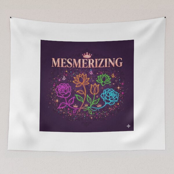 Item preview, **COLORFUL Mesmerizing❤ Flowers⭐Design designed and sold by WorthyByDwethi.