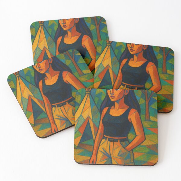 Item preview, The Silent Plains Girl designed and sold by boheliuodesign.