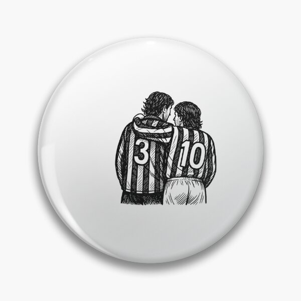Item preview, Del Piero, Maldini, Juventus, Milan, Classic Football Moment designed and sold by LMAGARMENTS.