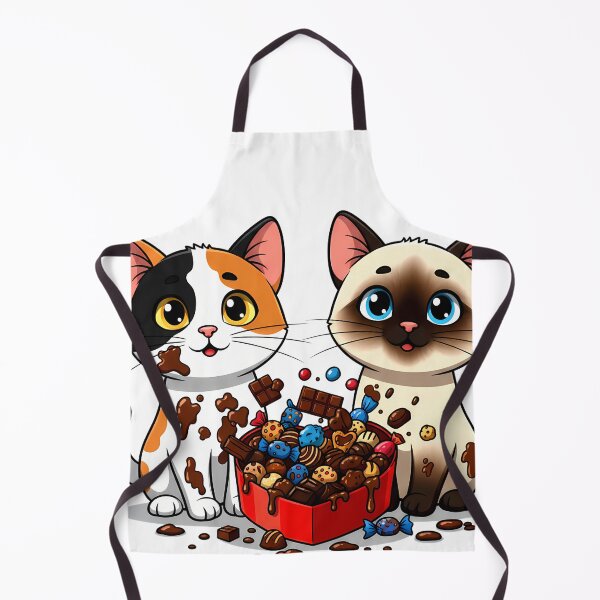 Item preview, Chocolate Mess Cats | Funny Kittens & Box of Sweets Indulgence designed and sold by meesub.