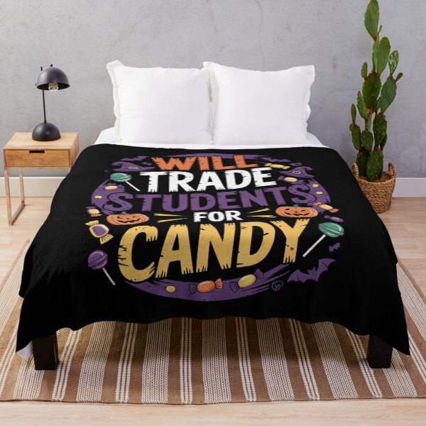 Item preview, Halloween Teacher Will Trade Students For Candy Women Men designed and sold by RuthGAArt.