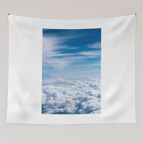 Item preview, Clouds Under Blue Sky Photographic Print designed and sold by Mother-Nature65.