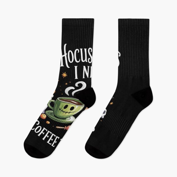 Item preview, Hocus Pocus I Need Coffee to Focus Halloween Teacher witch Men Women designed and sold by RuthGAArt.
