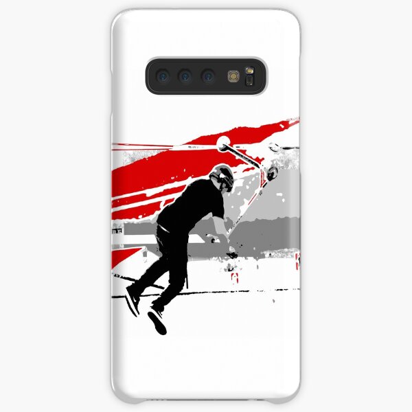 Spinning the Deck - Tail-whip Scooter Stunt Samsung Galaxy Snap Case