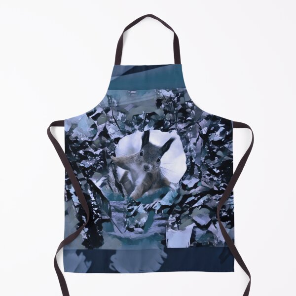 Item preview, SQUIRREL IN TREETOP IN SHADES OF VIOLET, PURPLE, BLUE, BEIGE AND BROWN designed and sold by Most1234.
