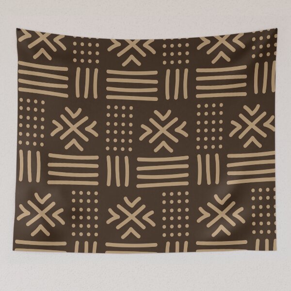 Item preview, African textile pattern - Bogolan designed and sold by Wolagno.