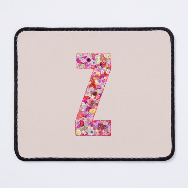 Item preview, Floral Letter Z – Botanical English Alphabet Monogram Typography Design designed and sold by TheSassyNoble.