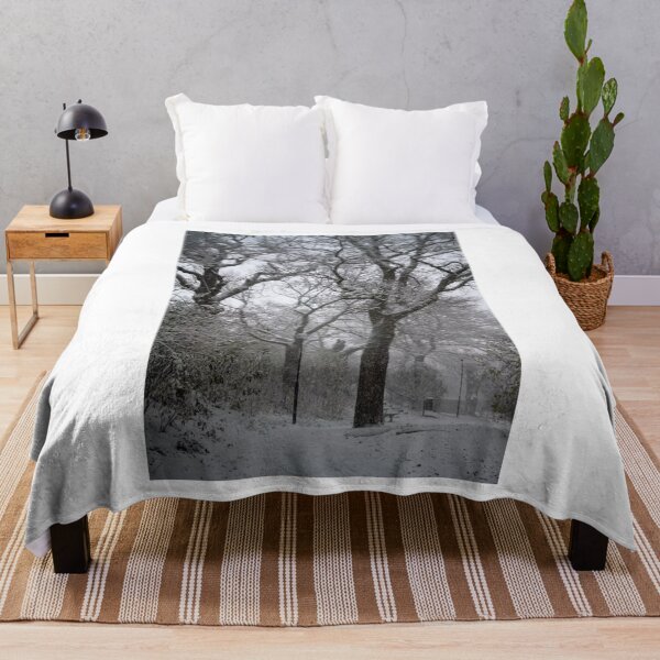 Item preview, Winter Trees In Snow Black and White Photographic Print designed and sold by Mother-Nature65.