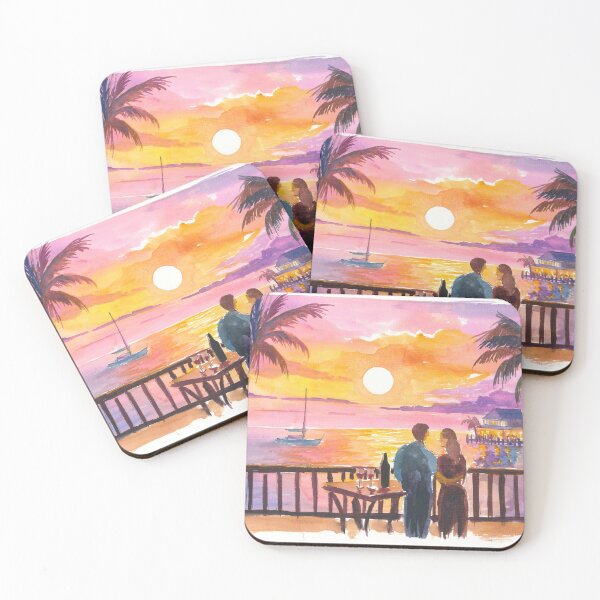 Item preview, Romantic Amore Love Sunset in Key West Florida designed and sold by artshop77.