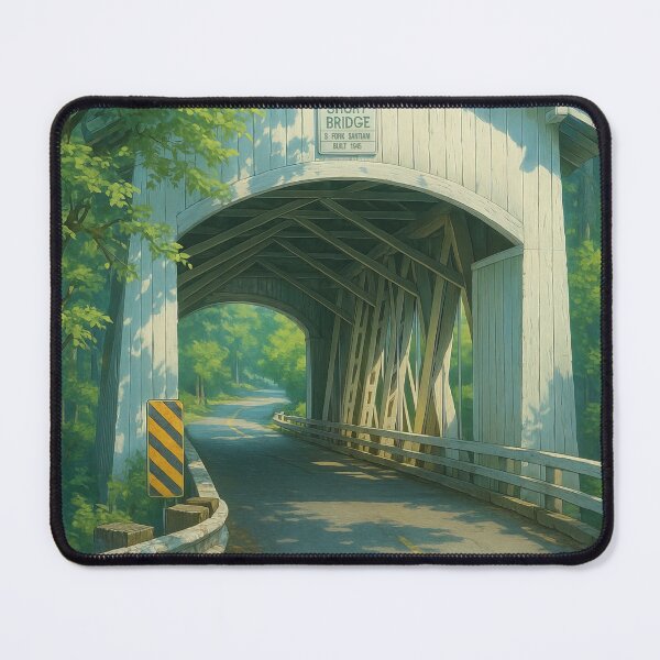 Item preview, The Historic Short Bridge of Oregon designed and sold by Takeda-art.