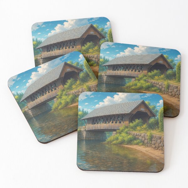 Item preview, The Squam River Covered Bridge designed and sold by Takeda-art.
