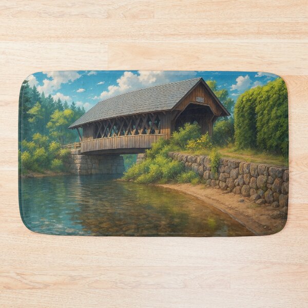 Item preview, The Squam River Covered Bridge designed and sold by Takeda-art.