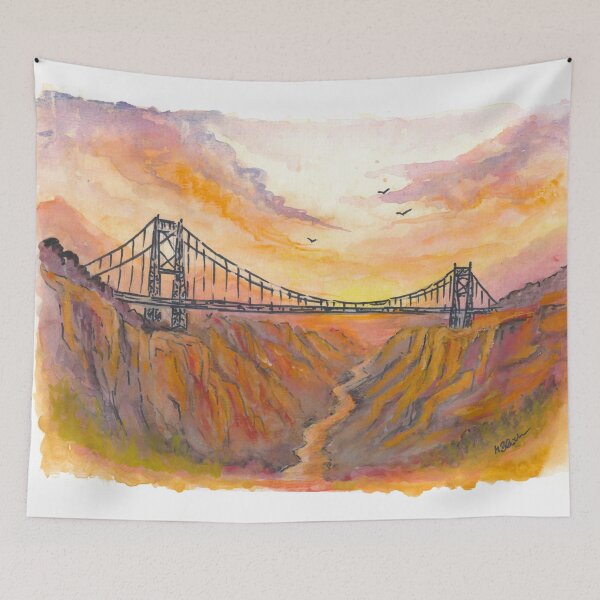 Item preview, Sunlit Majesty over Colorado’s Royal Gorge Bridge designed and sold by artshop77.