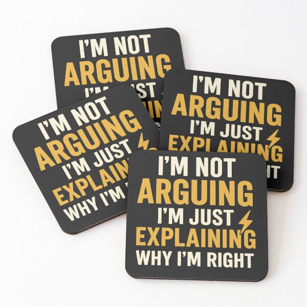 Item preview, I’m Not Arguing — I’m Just Explaining Why I’m Right | Electrician Humor designed and sold by Laughprints.