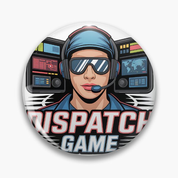 Item preview, Dispatch Game Control Center Design – Gamer Dispatch Strategy Art for Streamers & Gaming Fans designed and sold by Zvex_01.