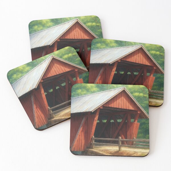 Item preview, The Campbell's Historic Covered Bridge designed and sold by Takeda-art.
