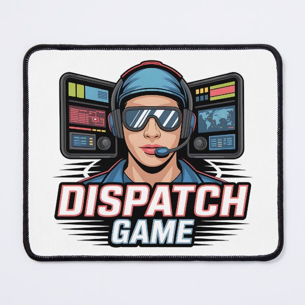 Item preview, Dispatch Game Control Center Design – Gamer Dispatch Strategy Art for Streamers & Gaming Fans designed and sold by Zvex_01.