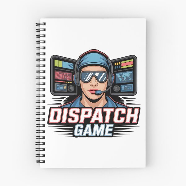 Item preview, Dispatch Game Control Center Design – Gamer Dispatch Strategy Art for Streamers & Gaming Fans designed and sold by Zvex_01.