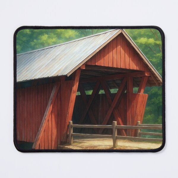 Item preview, The Campbell's Historic Covered Bridge designed and sold by Takeda-art.