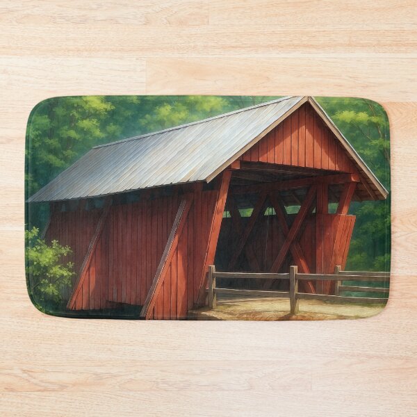 Item preview, The Campbell's Historic Covered Bridge designed and sold by Takeda-art.