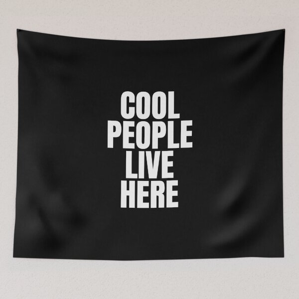 Item preview, Cool people live here designed and sold by Dondonmart.