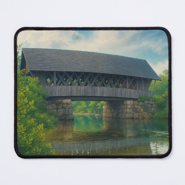 Item preview, The Squam River Covered Bridge designed and sold by Takeda-art.