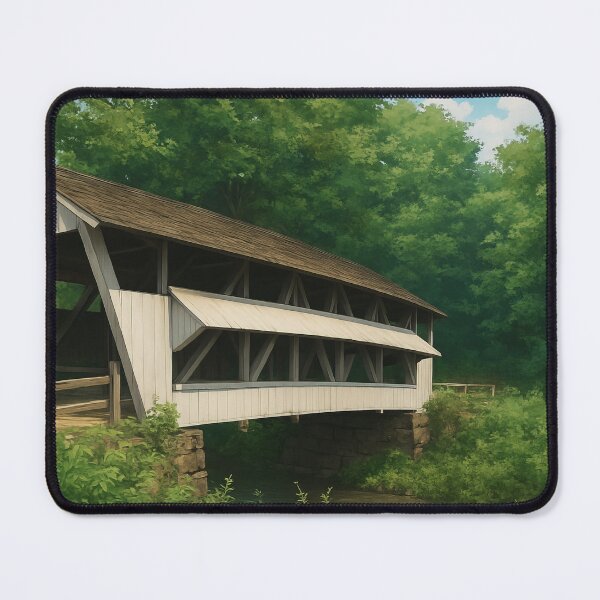 Item preview, The Historic Mink Hollow Covered Bridge designed and sold by Takeda-art.