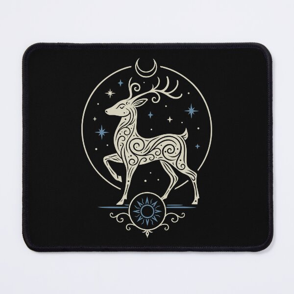 Item preview, Yule Deer - Sacred Winter Deer at the Winter Solstice designed and sold by Christine Krahl.