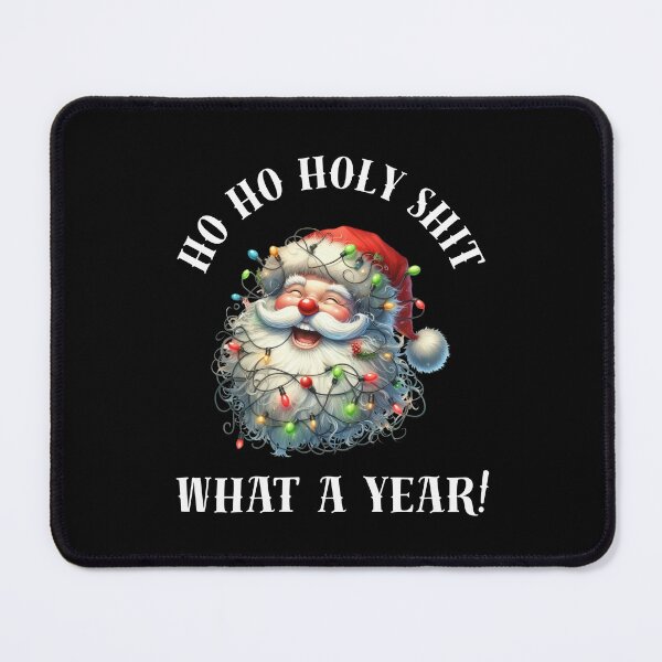 Item preview, Ho Ho Holy Shit What a Year – Funny Santa Christmas Design designed and sold by EVESTUDIOART.