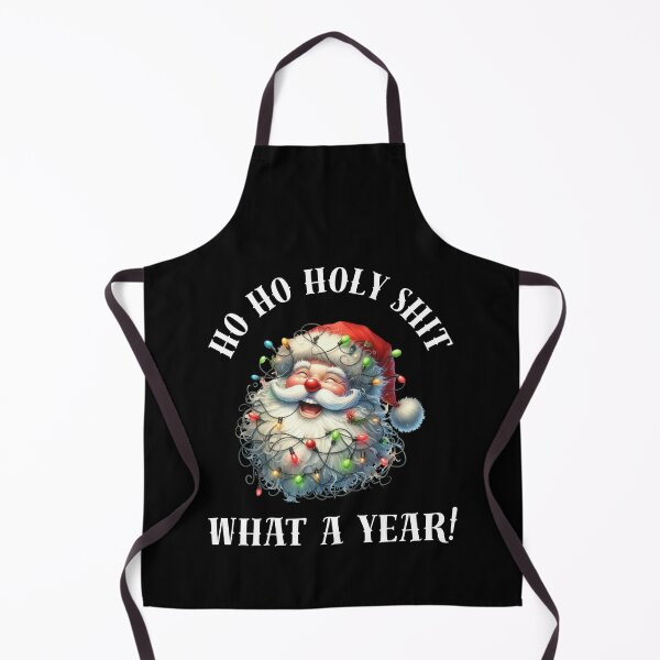 Item preview, Ho Ho Holy Shit What a Year – Funny Santa Christmas Design designed and sold by EVESTUDIOART.