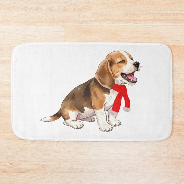 Item preview, Winter Beagle - cozy smiling perrito designed and sold by dainea.