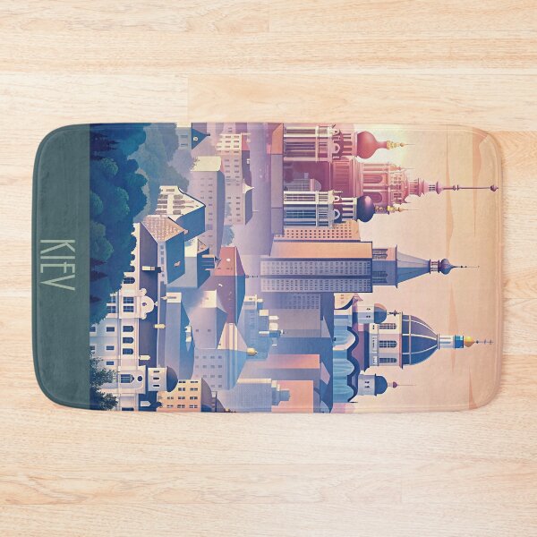 Item preview,  Minimalist skyline of  Kiev designed and sold by paulrommer.