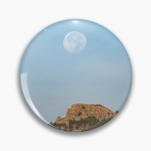 Item preview, Clear Blue Sky Over Hillside Landscape Photographic Print designed and sold by Mother-Nature65.