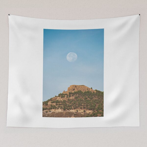 Item preview, Clear Blue Sky Over Hillside Landscape Photographic Print designed and sold by Mother-Nature65.