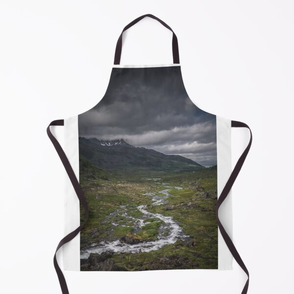 Item preview, Dark Skies Mountain Stream Landscape Photographic Print designed and sold by Mother-Nature65.