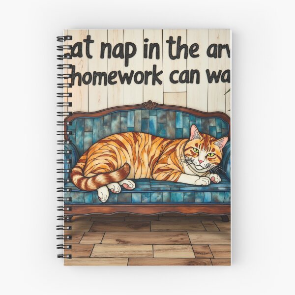 Item preview, Cat Nap in the Arvo – Aussie Stained-Glass Cat Art designed and sold by TroyTheTerrific.
