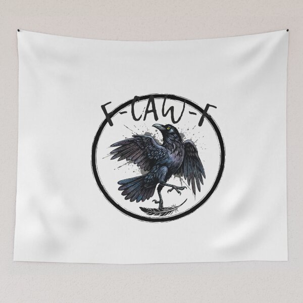 Item preview, F-CAW-F Rooster Crow Funny Chicken Meme T-Shirt designed and sold by BANKACEM.STORE.