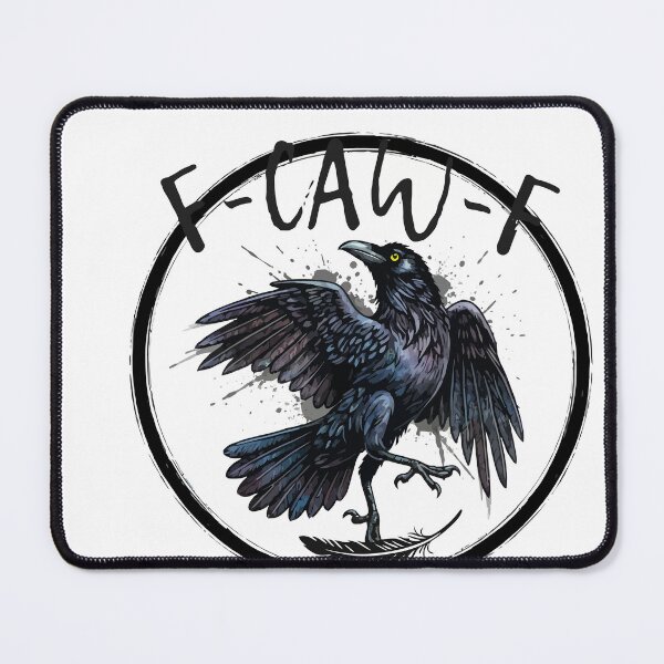 Item preview, F-CAW-F Rooster Crow Funny Chicken Meme T-Shirt designed and sold by BANKACEM.STORE.