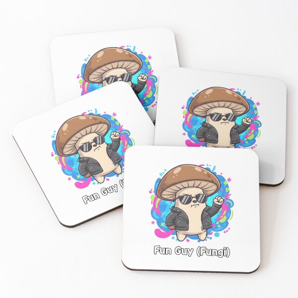 Item preview, Fun Guy (Fungi) sticker designed and sold by RadishWerks.