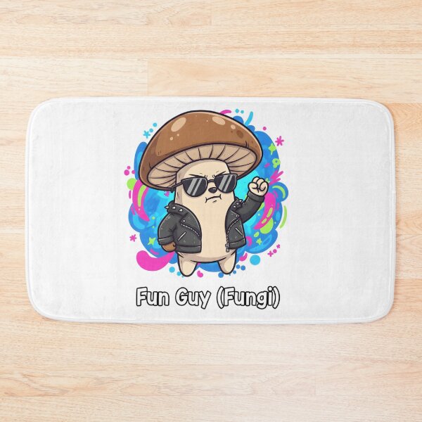 Item preview, Fun Guy (Fungi) sticker designed and sold by RadishWerks.