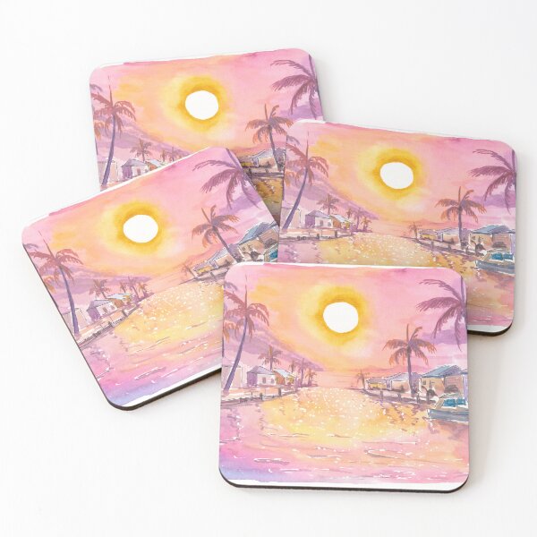 Item preview, Cape Coral Florida Canal Reflections in Soft Dawn Light designed and sold by artshop77.