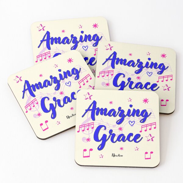 Item preview, Amazing Grace Popular Song Title designed and sold by CharlottePlaceArt.